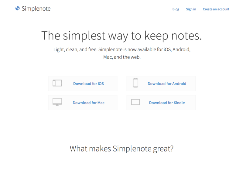 Simplenote
