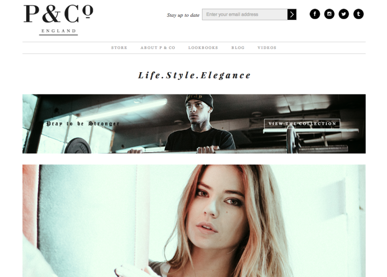 P & Co Clothing