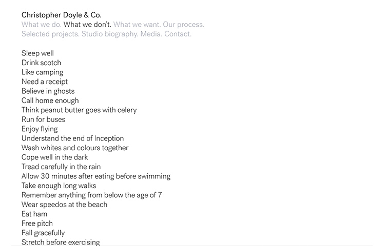 Christopher Doyle & Co