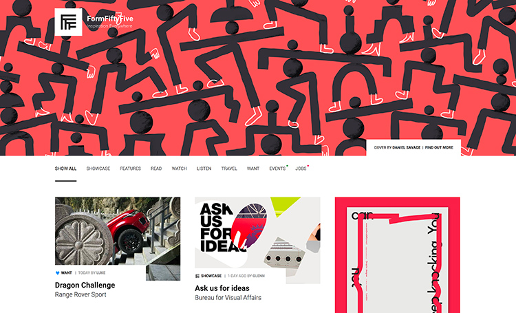 FFF creative studio website design