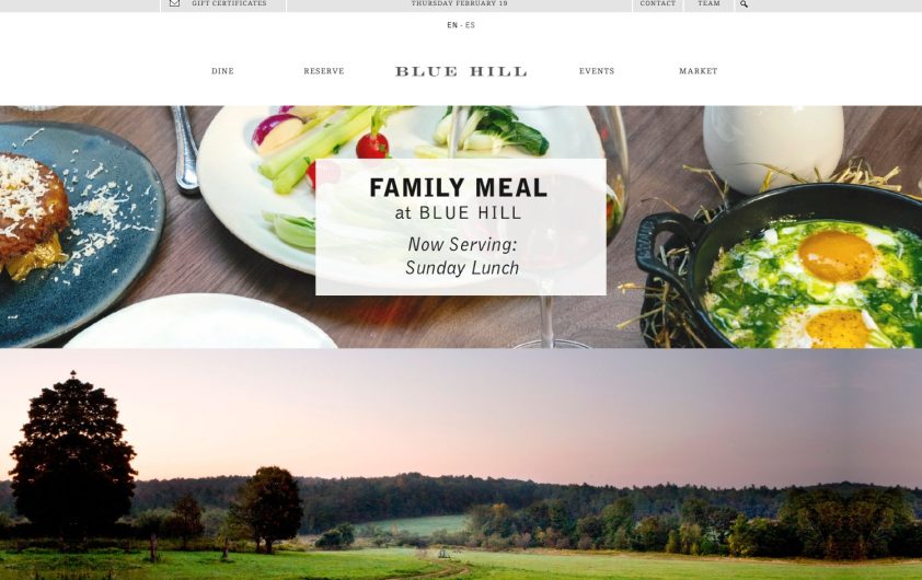 Blue Hill at Stone Barns