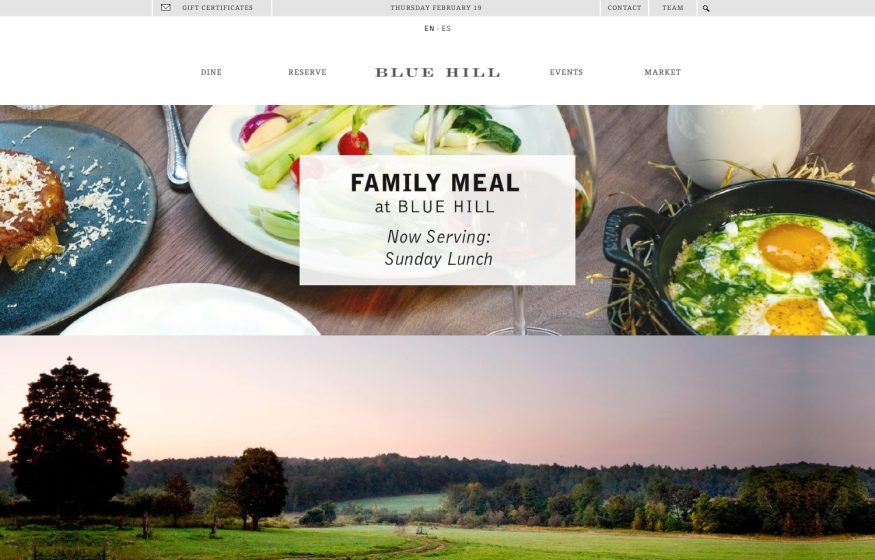 Blue Hill at Stone Barns