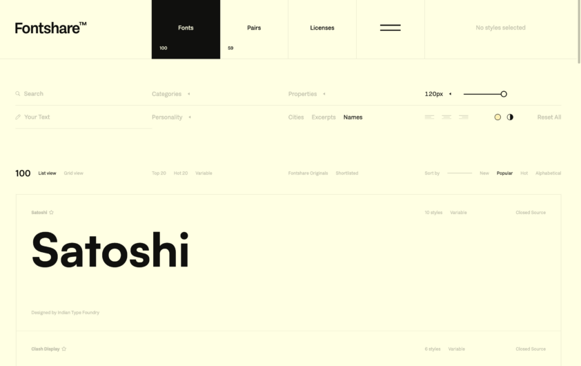 Fontshare