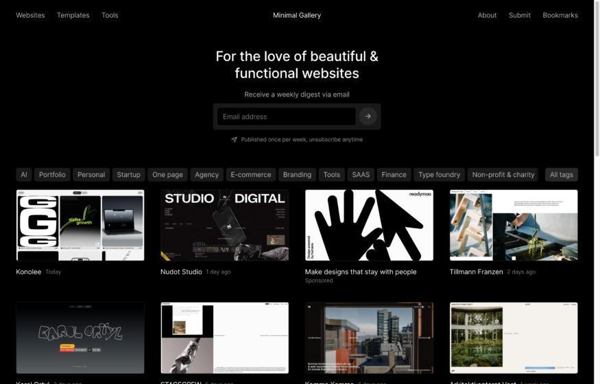 Minimal Gallery