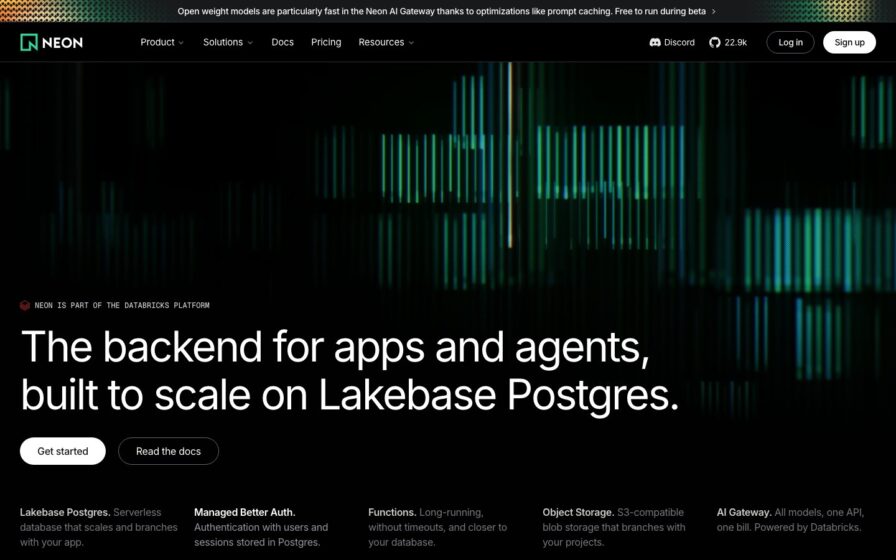 Neon Database