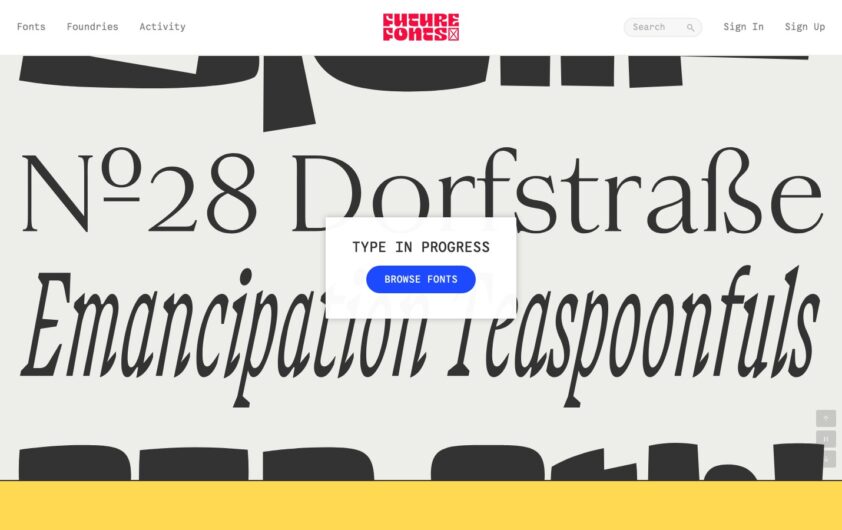 Future Fonts