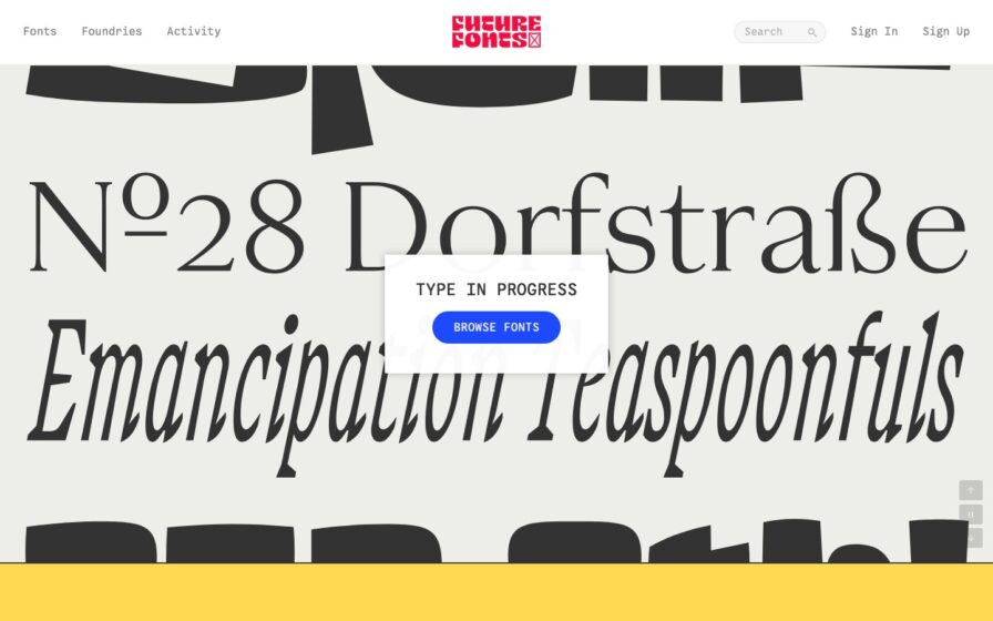 Future Fonts