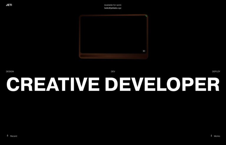 Jeti Labs homepage
