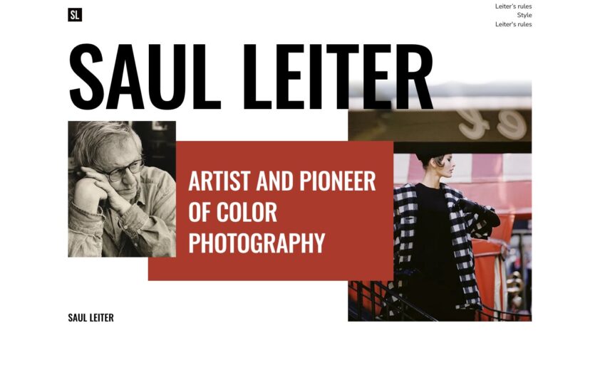 Saul Leiter Longread