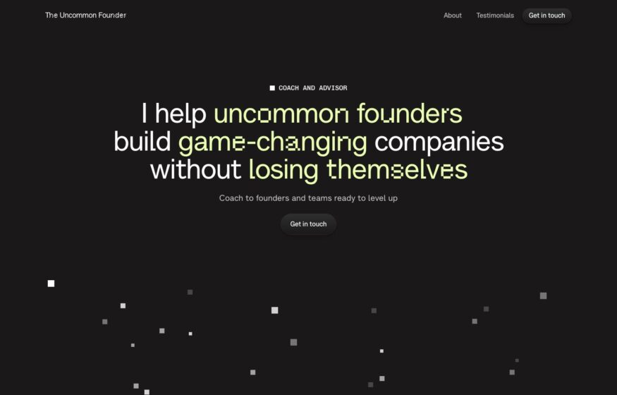 The Uncommon Founder